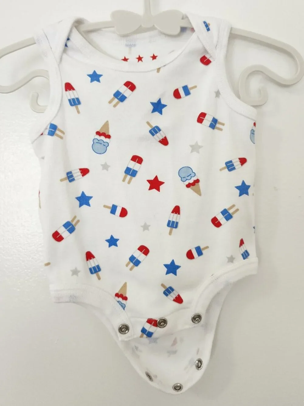 Fourth of July Onesie ❤️🍦💙